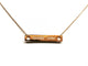 Collier Ginette NY Collier Baguette Or rose 58 Facettes 1964552CN