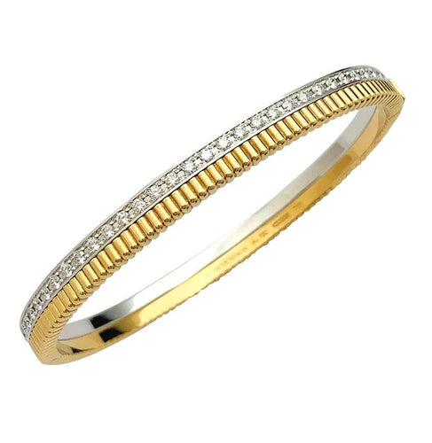 Bracelet Bracelet Boucheron, "Quatre Radiant" , en or jaune, blanc et diamants. 58 Facettes 31906
