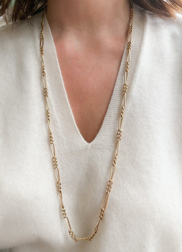 Collier Collier en or rose 58 Facettes 0