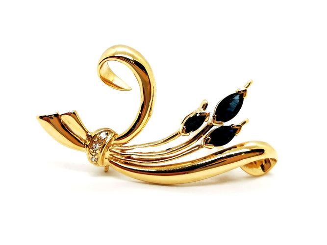 Broche Broche Or jaune Diamant 58 Facettes 1141229CD