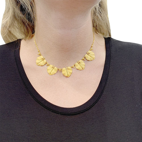 Collier Collier Buccellati, "Feuilles", or jaune. 58 Facettes 33397