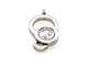 Pendentif Chopard Pendentif Pendentif Happy Diamonds Or blanc Diamant 58 Facettes 1468729CN
