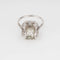 Bague Bague Art Déco Diamant Taille Ancienne Platine 58 Facettes