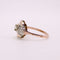 Bague Bague Tank or jaune et blanc Diamant 58 Facettes
