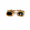 Boutons de manchette Boutons de manchette Leo Pizzo Onyx Diamants 58 Facettes