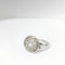 Bague Bague Art Déco or blanc et diamants 58 Facettes 20798