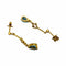 Boucles d'oreilles Boucles d'oreilles Stern, or jaune, aigues marines et diamants. 58 Facettes 31907