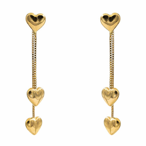 Boucles d'oreilles Boucles d'oreilles Pendantes Or jaune 58 Facettes 2673087CN