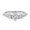 Bague 47 Bague Solitaire Or blanc Diamant 58 Facettes 2513760CN