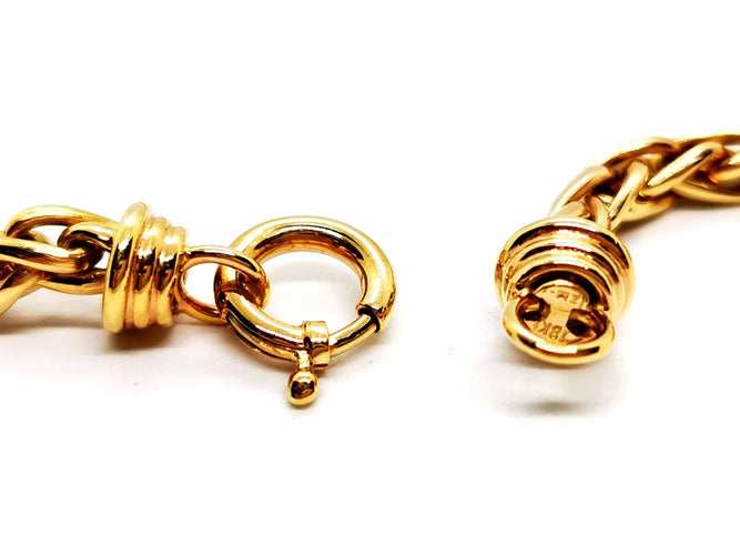 Collier Collier Maille palmier Or jaune 58 Facettes 1167346CN