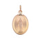 Pendentif Médaille ancienne or rose Vierge Miraculeuse 58 Facettes 07-130A