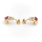 Boucles d'oreilles Boucles d'oreilles Or jaune Rubis 58 Facettes 1969307CN
