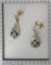 Boucles d'oreilles boucles d'oreilles  pendantes diamant saphir Art Déco 58 Facettes 23247-0283