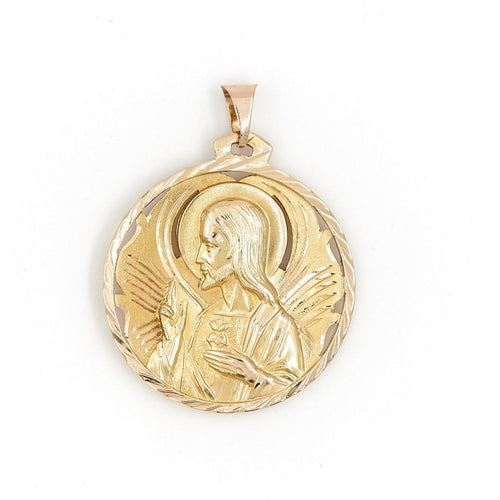 Pendentif Pendentif Médaille religieuse Or jaune 58 Facettes 1969301CN