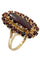 Bague BAGUE MARQUISE ANCIENNE GRENATS 58 Facettes 052441