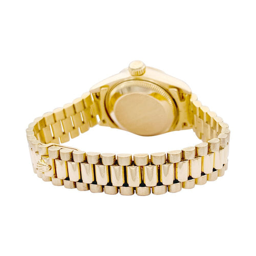 Montre Montre Rolex, "Oyster Perpetual Datejust", or jaune. 58 Facettes 33019
