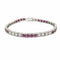 Bracelet Bracelet tennis Rubis Diamants 58 Facettes
