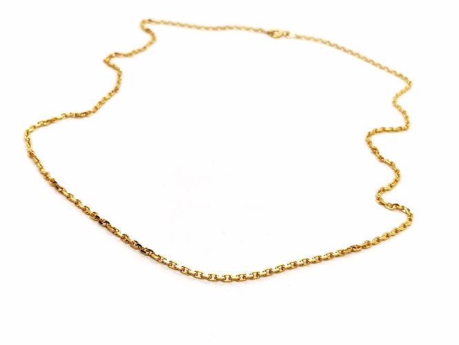 Collier Collier Maille forçat Or jaune 58 Facettes 1599841CN