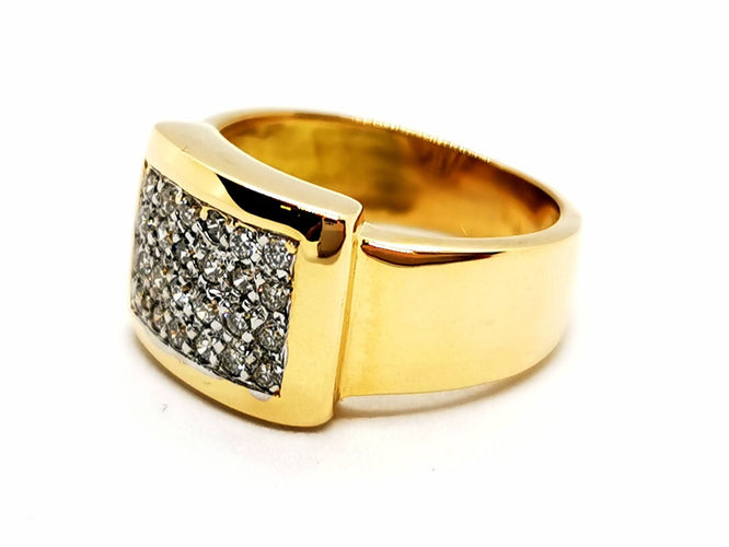 Bague 53 Bague Or jaune Diamant 58 Facettes 1161927CN
