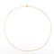Collier Chaine or jaune maille agrafe 58 Facettes 19-487