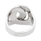 Bague 51 Dinh Van Bague Menottes Or blanc 58 Facettes 2486898CN