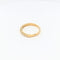 Bague 51 Demi alliance Or jaune Diamants 58 Facettes 28903