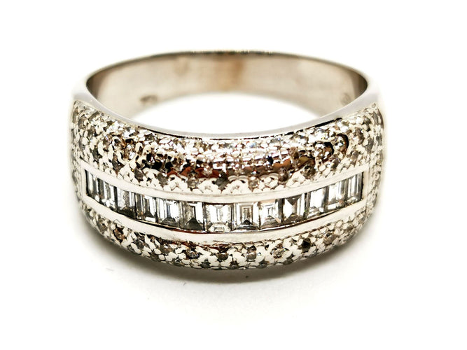 Bague 70 Bague Or blanc Diamant 58 Facettes 1132902CD