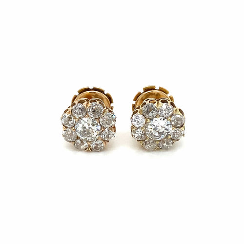 Boucles d'oreilles Boucles d'oreilles Diamants 58 Facettes