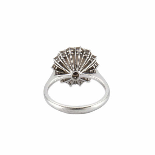 Bague BAGUE POMPADOUR PERLE FINE ET DIAMANTS 58 Facettes BO/230010/
