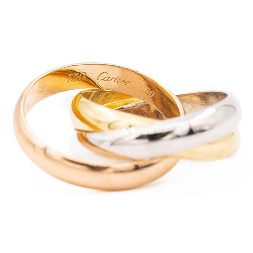 Bague 50 Cartier Bague Trinity Or jaune 58 Facettes 2421769CN