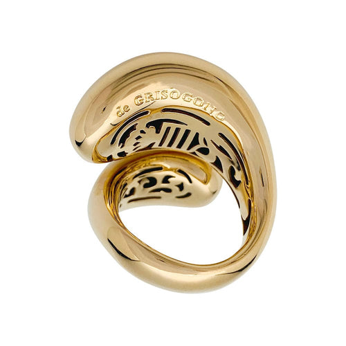 Bague 53 Bague de Grisogono "Sensuale" en or jaune. 58 Facettes 31133