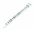 Bracelet HERMÈS. Bracelet vintage boucle sellier argent GM 58 Facettes