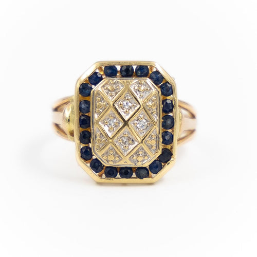 Bague 50 Bague Chevalière Or jaune Diamant 58 Facettes 1649330CN
