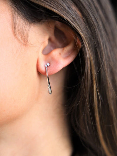 Boucles d'oreilles Boucles d'oreilles Pendantes Or blanc Diamant 58 Facettes 1692517CN