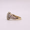 Bague Bague Fleur de Fiamants Or jaune 58 Facettes
