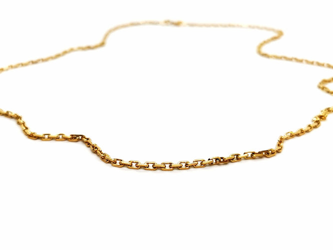 Collier Collier Maille forçat Or jaune 58 Facettes 1186454CN