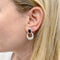 Boucles d'oreilles Boucles d'oreilles Boucheron, "Ludivine", or blanc, tourmaline verte. 58 Facettes 32980