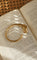 Bracelet Bracelet Hermès doré tête de cheval 58 Facettes