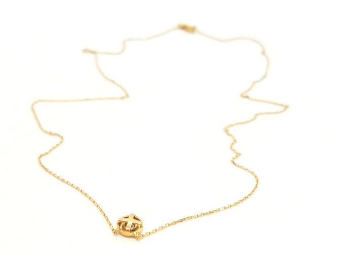 Collier Collier Or rose Diamant 58 Facettes 579141RV