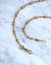 Collier Chaîne de montre ancienne, maille torsadée or rose 58 Facettes
