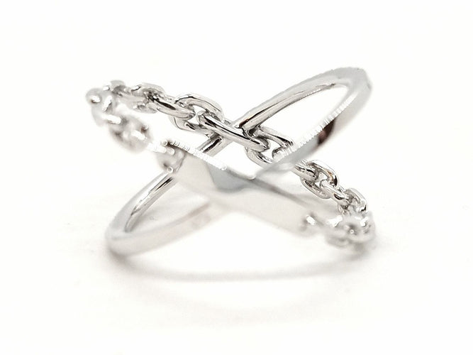 Bague 53 Bague Or blanc Diamant 58 Facettes 578806RV