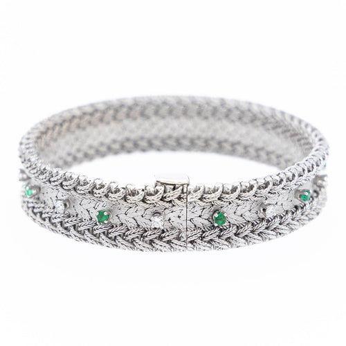 Bracelet Gay Frères Bracelet Manchette Or blanc Diamant 58 Facettes 2093056CN