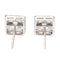 Boucles d'oreilles Boucles d'oreilles Puces Or blanc Diamant 58 Facettes 2308544CN