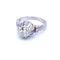 Bague 55 Bague de fiançailles diamant Art Déco 58 Facettes