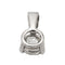 Pendentif Pendentif Or blanc Diamant 58 Facettes 2621611CN