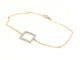 Bracelet Bracelet Graphique Or blanc Diamant 58 Facettes 579177RV