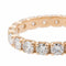 Bague 50 Bague Alliance américaine Or rose Diamant 58 Facettes 2648798CN