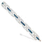 Bracelet Bracelet Art Déco en platine, diamants et saphirs. 58 Facettes 31165