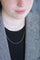 Collier Sautoir maille jaseron or et perles fines 58 Facettes