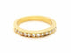 Bague 53 Bague Alliance Or jaune Diamant 58 Facettes 578768RV